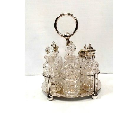 Silver Plated Cruet Set 