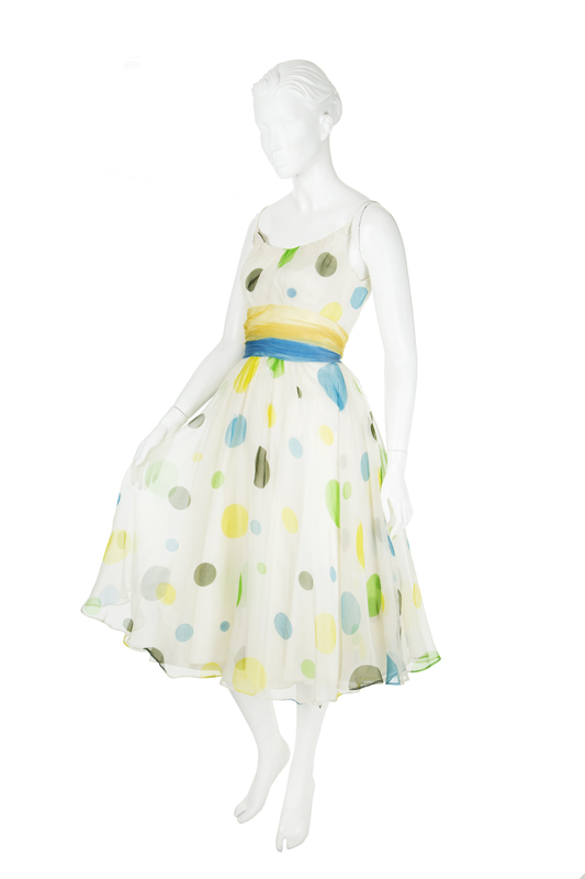 betty draper polka dot dress