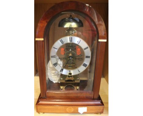 A Sewills of Liverpool modern mantel clock