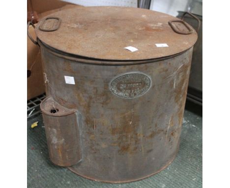 A vintage Geo Fowler Lee &amp; Co, patent churn