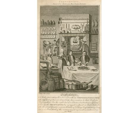 HENDERSON (WILLIAM AUGUSTUS)The Housekeeper's Instructor; or, Universal Family Cook,  fifth edition, engraved frontispiece an