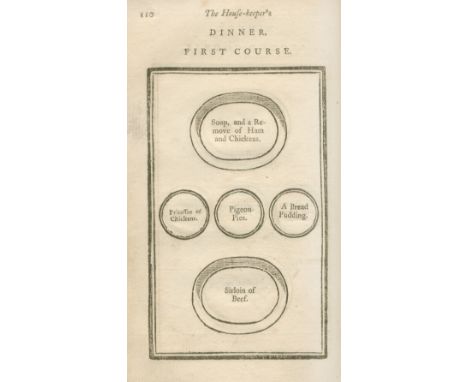 HARRISON (SARAH)The House-Keeper's Pocket-Book, and Compleat Family Cook: Containing above Twelve Hundred Curious and Uncommo