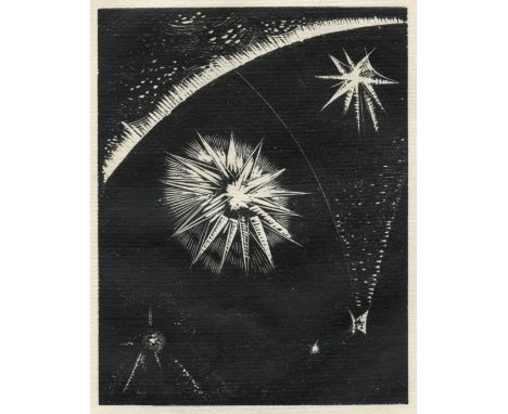 NASH (PAUL)Genesis. Twelve Woodcuts by Paul Nash with the First Chapter of Genesis in the Authorised Version, NUMBER 11 OF 37