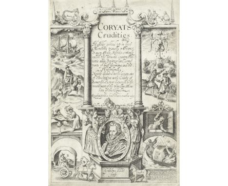 CORYATE (THOMAS)Coryats Crudities: hastily gobled up in five moneths travells... newly digested in the hungry aire of Odcombe