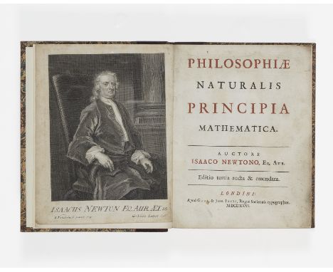 NEWTON (ISAAC)Philosophiae naturalis principia mathematica... Editio tertia aucta &amp; emendata,  edited by Henry Pemberton,