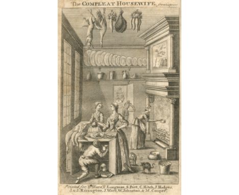 SMITH (ELIZA)The Compleat Housewife: or, Accomplish'd Gentlewoman's Companion,,  fourteenth edition, engraved frontispiece an