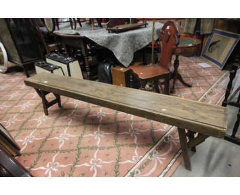 Early 20th century Pine Folding Bench