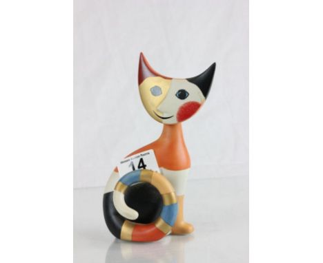 Goebel Rosina Wachtmeister ceramic cat - Francesco