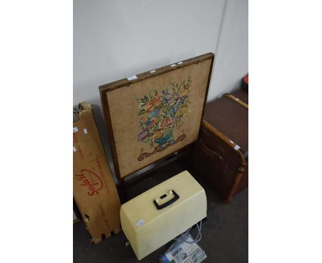 NEEDLEWORK FIRE SCREEN