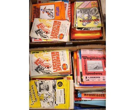 Speedway Programmes - 1960's and later including Leicester, Nottingham, Long Eaton, Halifax, Birmingham, Cradley Heath, Poole