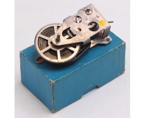 Meccano M270 Hornby clockwork racing boat motor, unpainted, housed in the original box, excellent condition, with guarantee, 