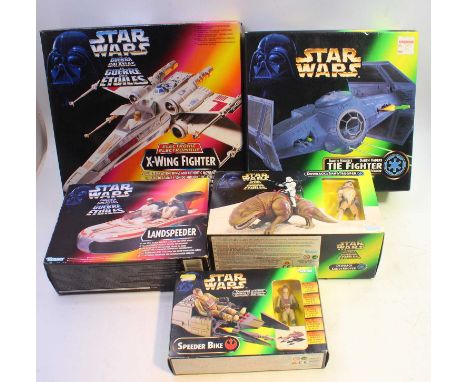 Kenner Star Wars 1990s group of 5 Rebel Alliance and other Series boxed Sets to include; No.69743 Dewback &amp; Sandtrooper, 