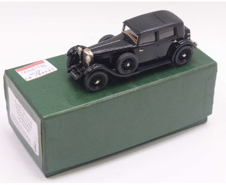 Brooklands 1/43 scale diecast cars to include a 1930s Bentley 8L in black, Ref. No. LDM.75, housed in the original box