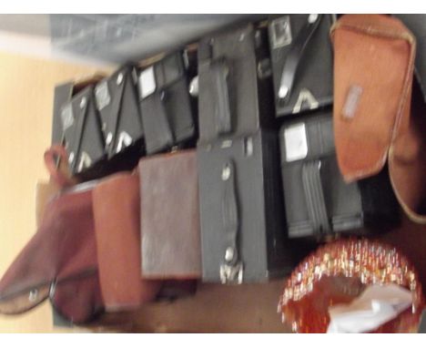 8 vintage cameras 