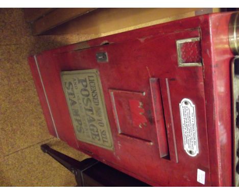 Vintage wooden postbox