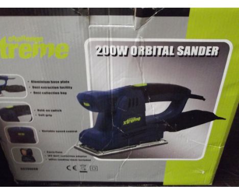 200W orbital sander, boxed