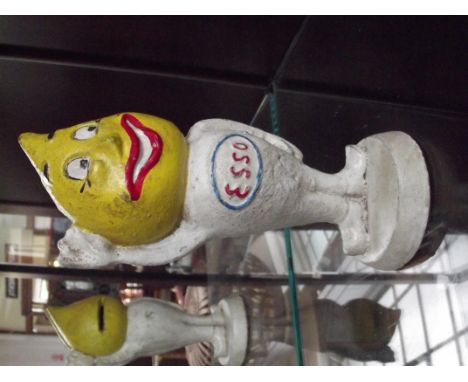 Cast iron Esso man