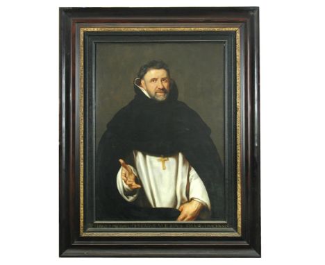 After Sir Peter Paul Rubens (Flemish, 1577-1640) Portrait of Michael Ophovius (1570-1637), standing, half-length, in Dominica