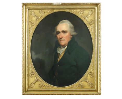 Mather Brown (American, 1761-1831) Portrait of Sir Edward Astley, 4th Bt. (1729-1802) of Melton Constable Hall, Norfolk oil o