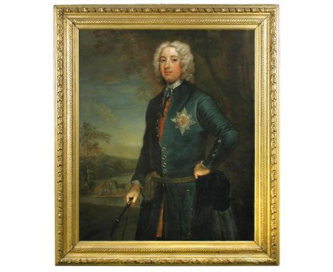 Charles Jervas (Irish, circa 1675-1739) and John Wootton (British, 1682-1764) Portrait, presumed to be of, Robert Walpole, la