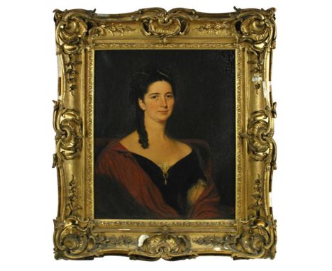 Circle of Henry William Pickersgill (British, 1782-1875) Portrait of Mrs Anthony Hamond (1806-1900), née Mary Anne Musters of