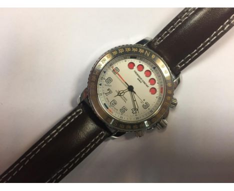 A Frederique Constant (Geneva) Yacht Timer Professional wristwatch, Model FC298x3Y5/6, the case numbered 1074986, quartz move