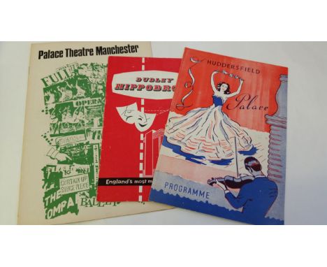 MAGIC, theatre programmes, inc. ventriloquists, 1960s onwards, pantomimes and variety shows, inc. The Wychwoods, Philip Theod