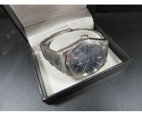 A men's Tudor Rolex Prince Oysterdate wristwatch, jumbo size 38mm model, genuine Rolex Steelinox bracelet 78360, with 580 end