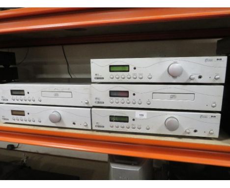 Five acoustic solutions audio visual separates to include an amplifier SP101, two DAB/FM tuner SP111 and compact disk players