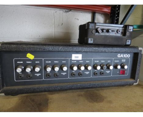 A GA100 DJ amplifier - house clearance