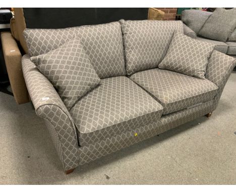 A modern upholstered sofa bed