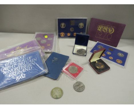 A collection of vintage coinage