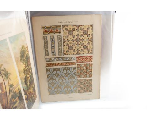 THE ART DECORATOR DESIGNS IN COLOURS FOR ARTWORKERS AND AMATEURS, 30 chromolithographs from various series, contained within 