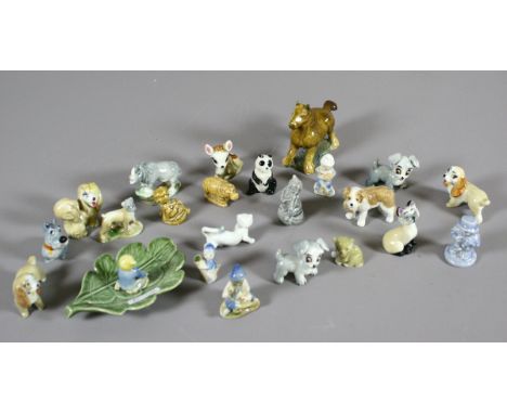 A collection of Wade Whimsies to include Disney examples.