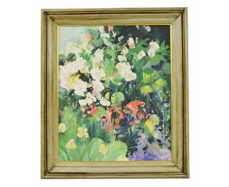 Louis Turpin (b.1947) - 'A Place for Butterflies', signed, also inscribed verso with the title, oil on canvas, 24" x 16" **Pr