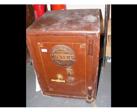 A vintage Milner's safe
