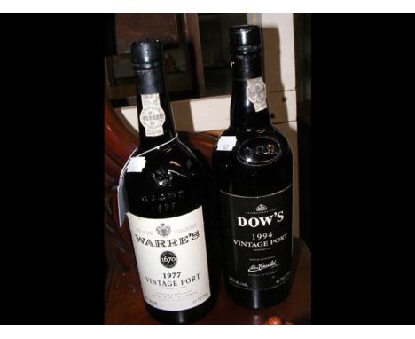 A 1994 Dow's Vintage Port and one other 