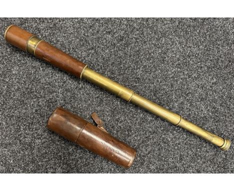 WW2 British Snipers Telescope "Tel. Sct. Regt MKIIs.". Maker marked "BC &amp; Co Ltd", serial number 4166, OS 126GA. Complete