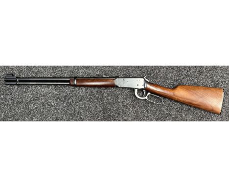 Section 1 Firearm: Winchester Lever Action Model 94 .44 Magnum serial number 4454434. 490mm long barrel. Overall length 970mm