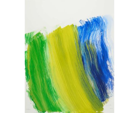  SIR HOWARD HODGKIN C.H., C.B.E. (BRITISH 1932-2017) ROAD TO RIO, 2016 Screenprint, 129/350, signed with initials, dated and 