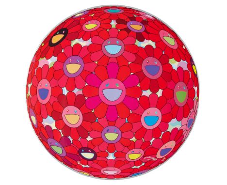  TAKASHI MURAKAMI (JAPANESE B.1962) LET US DEVOTE OUR HEARTS, 2022 Off-set lithograph with cold stamp and high gloss varnishi