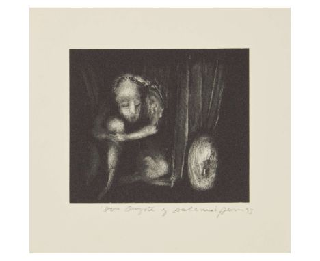  ANA MARIA PACHECO (BRAZILIAN B.1943) DON QUIXOTE Y DULCINEA VI, 1993 Lithograph, Curwen Archive Proof, aside from the editio
