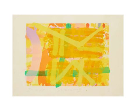  ALBERT IRVIN O.B.E., R.A. (BRITISH 1922-2015) GREENWICH III, 1991 Screenprint, 78/90, signed, dated, titled and numbered in 