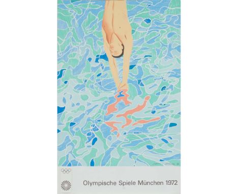  DAVID HOCKNEY O.M., C.H., R.A. (BRITISH B.1937) OLYMPISCHE SPIELE MÜNCHEN (BAGGOTT 34), 1972 Lithograph, signed and dated 19
