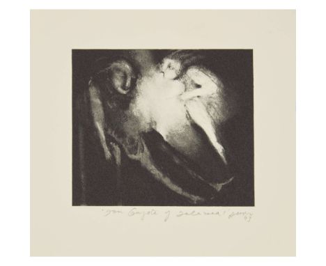  ANA MARIA PACHECO (BRAZILIAN B.1943) DON QUIXOTE Y DULCINEA I, 1993 Lithograph, Curwen Archive Proof, aside from the edition