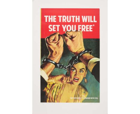  THE CONNOR BROTHERS (BRITISH B.1968) THE TRUTH WILL SET YOU FREE BUT NOT UNTIL IT IS FINISHED WITH YOU, 2015 Giclée with sil