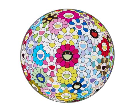  TAKASHI MURAKAMI (JAPANESE B.1962) HOLD ME TIGHT, 2016 Off-set lithograph with cold stamp and high gloss varnishing, 48/300,