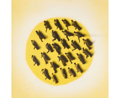  JUAN GENOVÉS (SPANISH 1930-2020) CIRCULO AMARILLO, 2003 Screenprint, 16/99, signed, dated and numbered in pencil the sheet 8