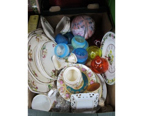 Villeroy &amp; Boch Portobello Tableware, Worcester herbs clock, etc:- One Box