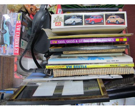 Boots Ascot Binoculars, Haglon lighter, Revell and Imai model cars - Beetle and Other publications, manuals:- One Box